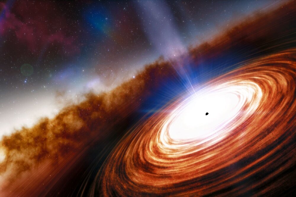 تلسکوپ‌های ناسا دورترین سیاه‌چاله‌ را در پرتو ایکس کشف کردند