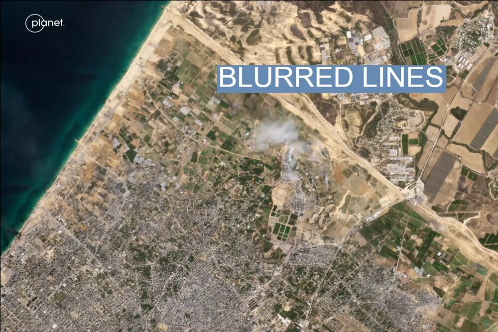 کنترل و محدود کردن تصاویر هوایی غزه توسط شرکت‌های ماهواره‌ای