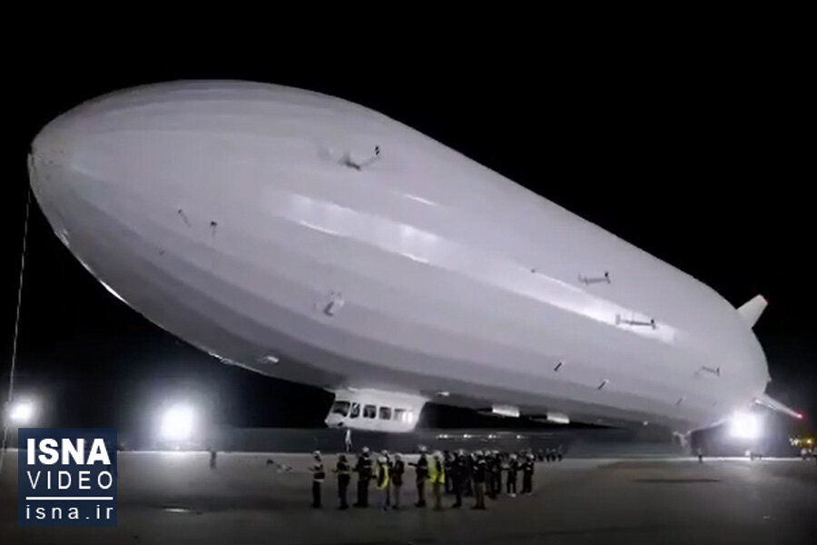 ویدیو/ رونمایی از بزرگترین کشتی هوایی جهان