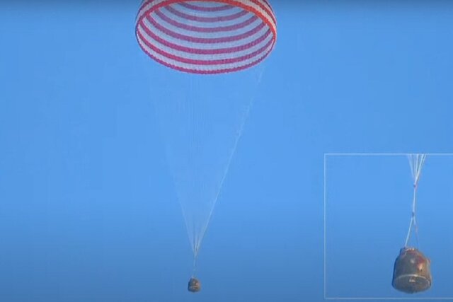 فضانوردان ماموریت «شنژو ۱۶» به زمین بازگشتند