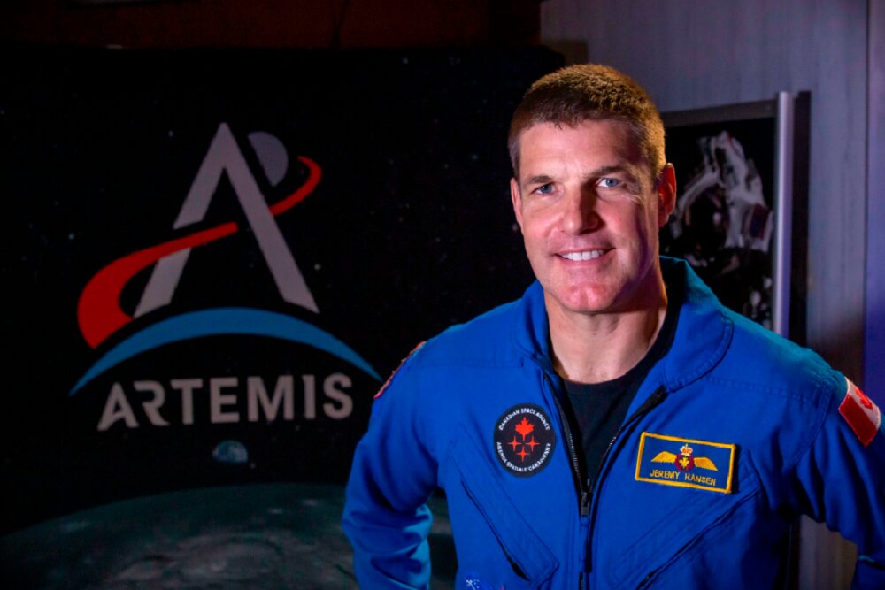 فضانورد «آرتمیس ۲» در اولین سفر فضایی خود به ماه می‌رود