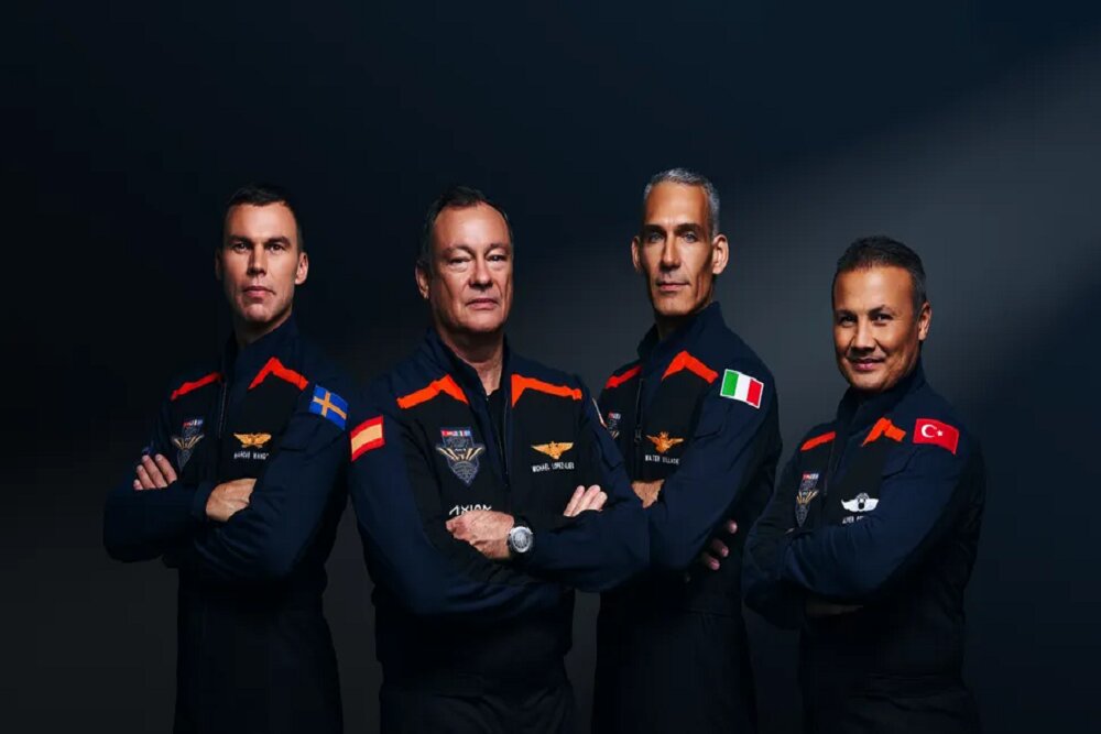 با ۴ فضانورد ماموریت خصوصی اکسیوم-۳ آشنا شوید