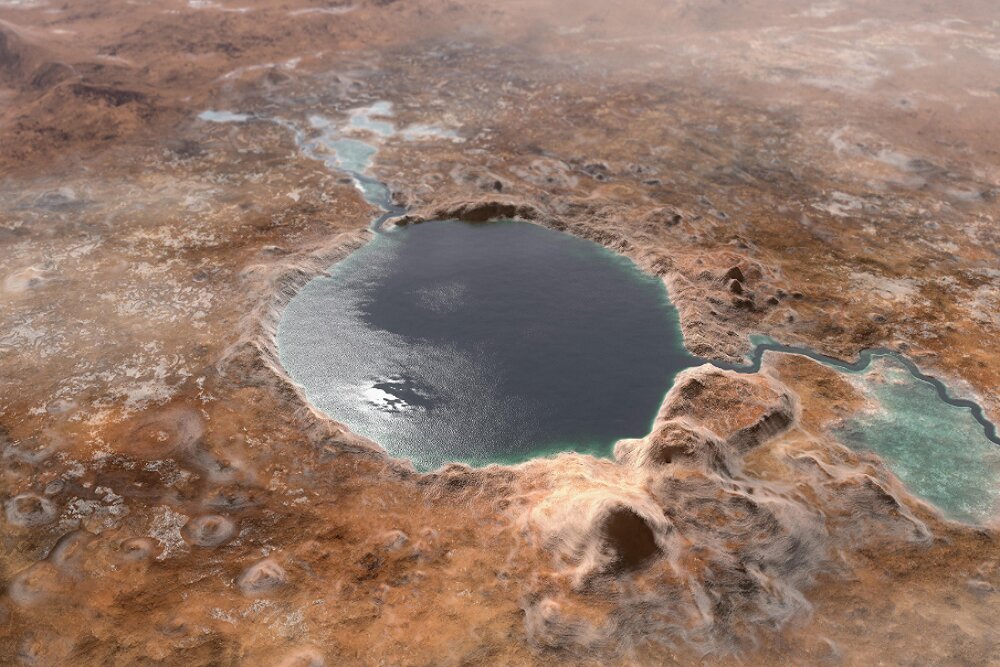 مریخ‌نورد «استقامت» دریاچه‌ باستانی مریخ را تایید کرد