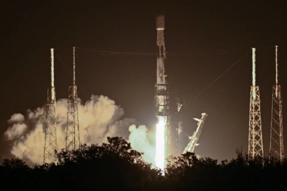 ویدئوی پرتاب جدیدترین گروه ماهواره‌های «استارلینک»