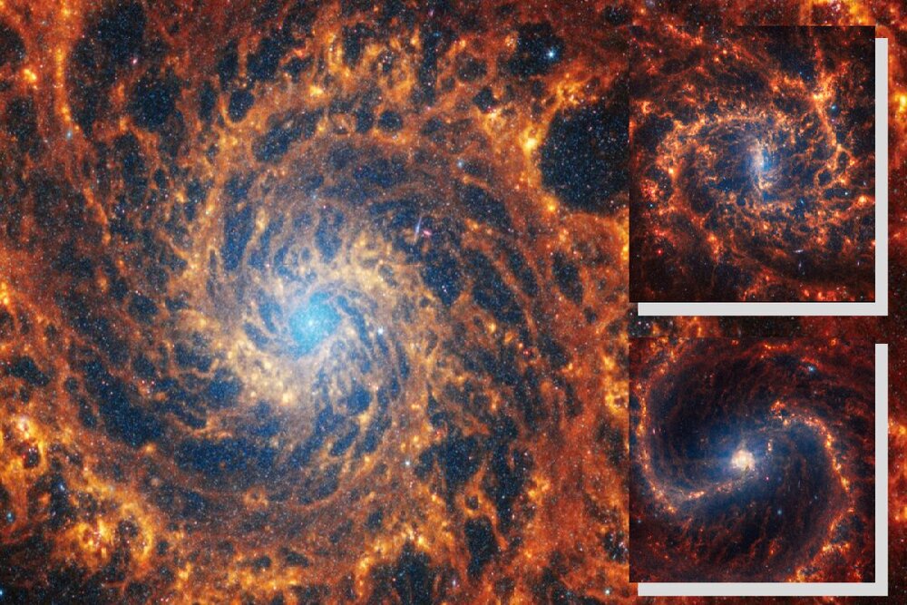 تصاویر شگفت‌انگیز «تلسکوپ فضایی جیمز وب» از ۱۹ کهکشان دوردست