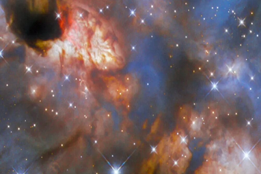 عکس هابل از یک منطقه ستاره‌ساز بزرگ در کهکشان راه شیری